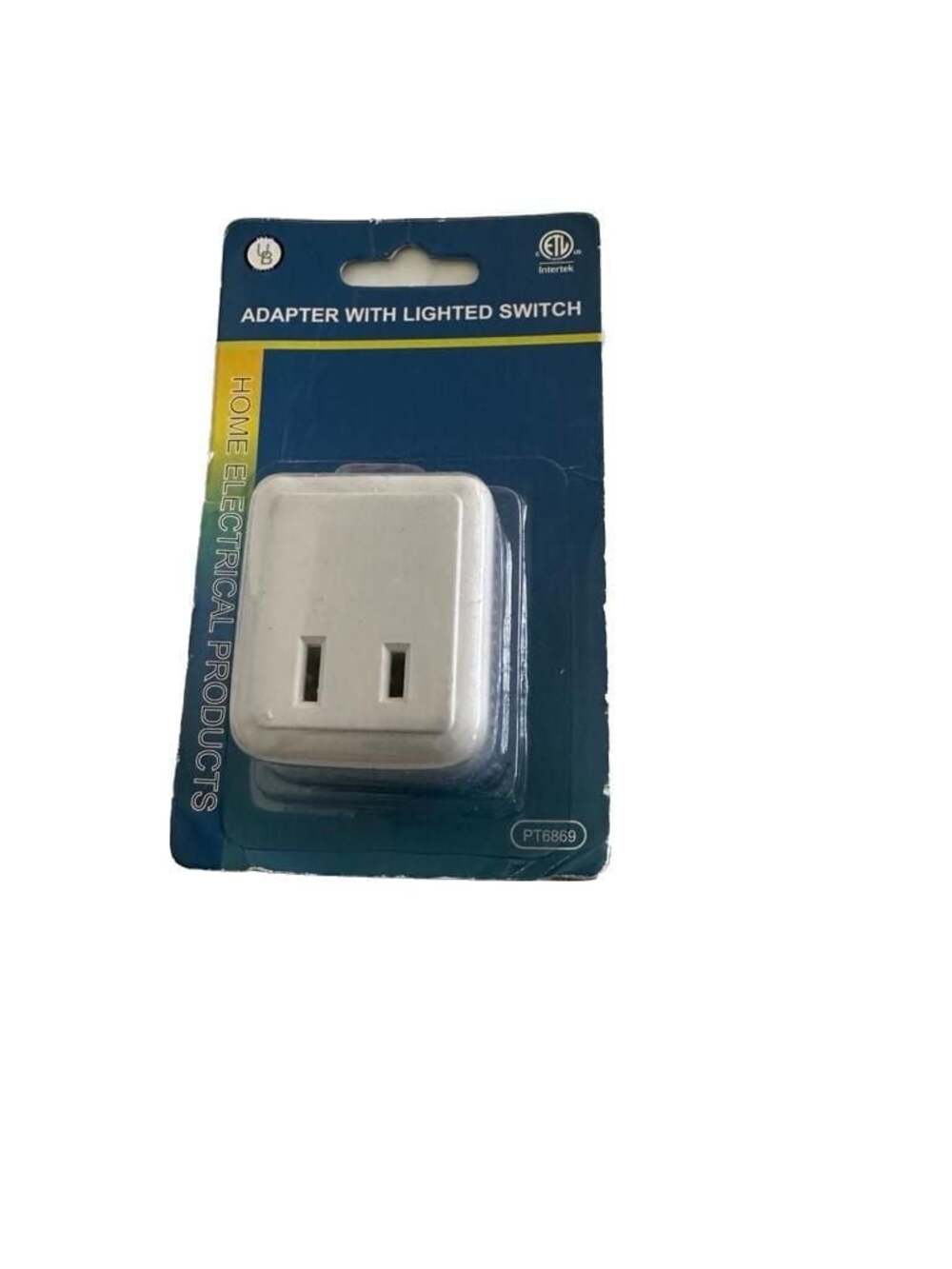 Yubi Power PT6869 1-Outlet Adapter with Lighted Switch
